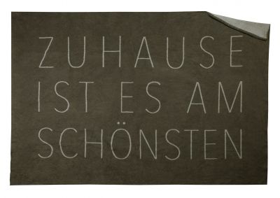 Zuhausesein Decke Räder EINZELSTÜCK